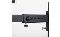Heavy Duty Wall Speaker Mount High Load Capacity Adjustable Speaker Wall Mount 360 Degree Rotation Audio Hardware Universal Compatibility for Home Theater, Karaoke Room