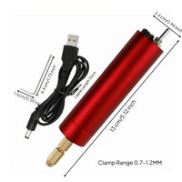 Electric Engraving Pen Compact Electric Engraver Light Craftwork
