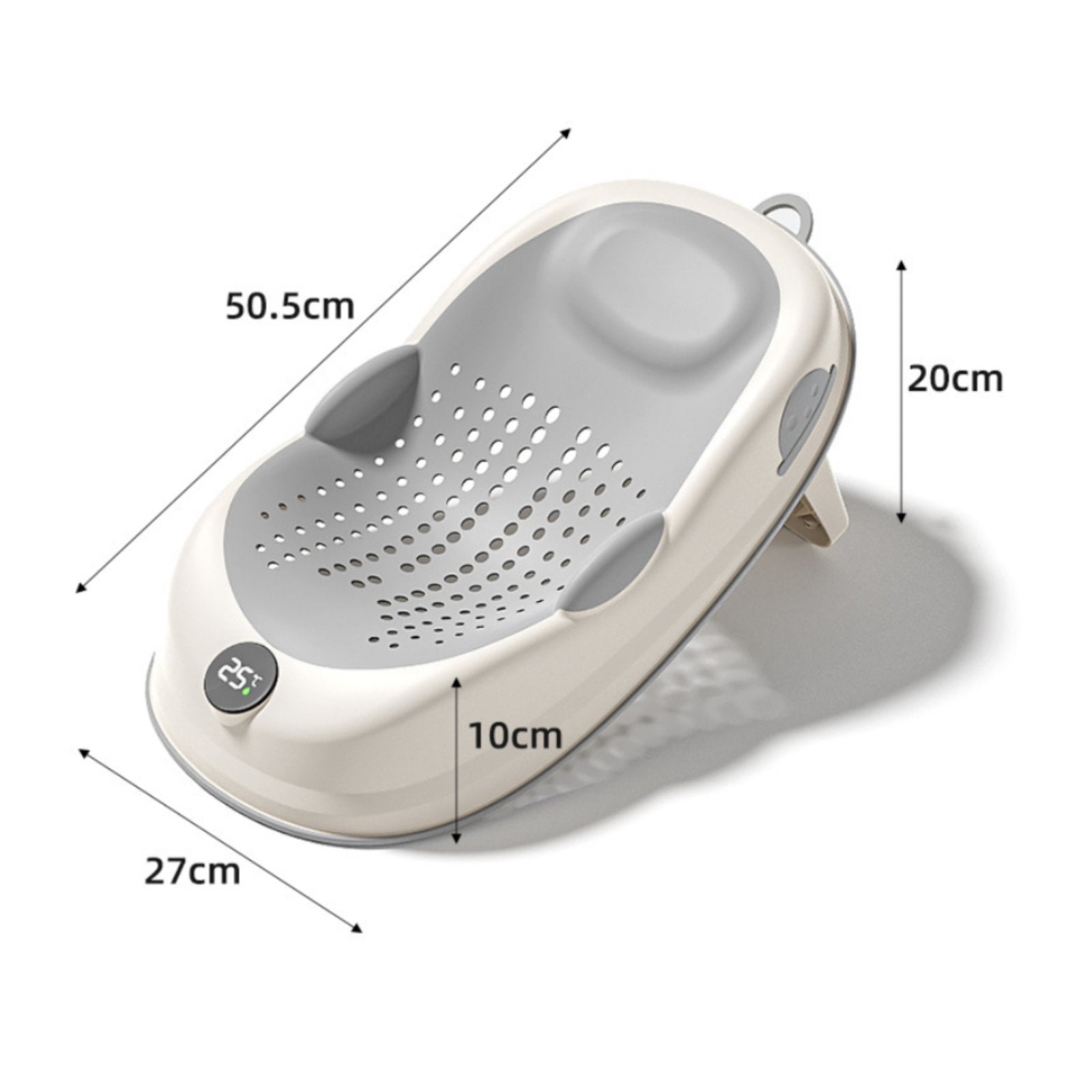 Infant Bath Lounger Portable Soft Bath Bed Easy to Dry for Newborns
