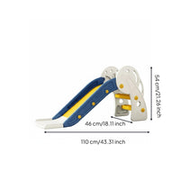 Folding Kids Slide Easy to Store Indoor Young Child Slide Stable Structure Play Equipment for Infants, Young Children