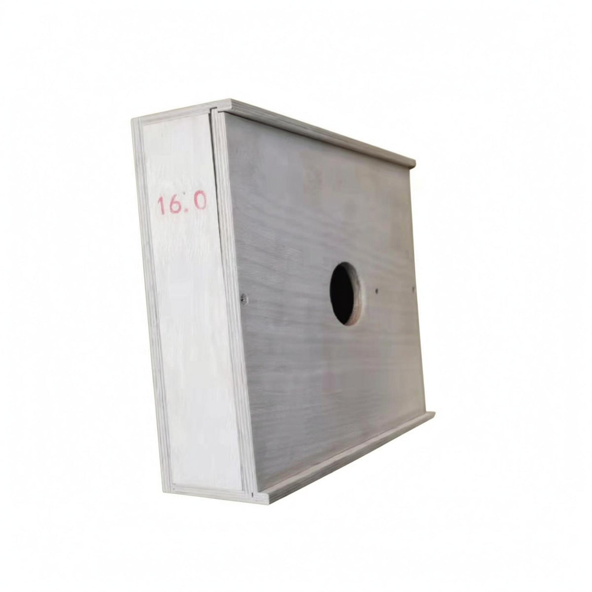 Piano String Box Light Gray Organizer Circular Cutout