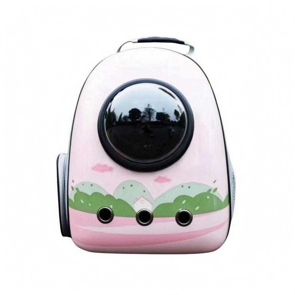 Bubble Window Pet Carrier Mesh Panel Astronaut Pet Backpack Ventilated