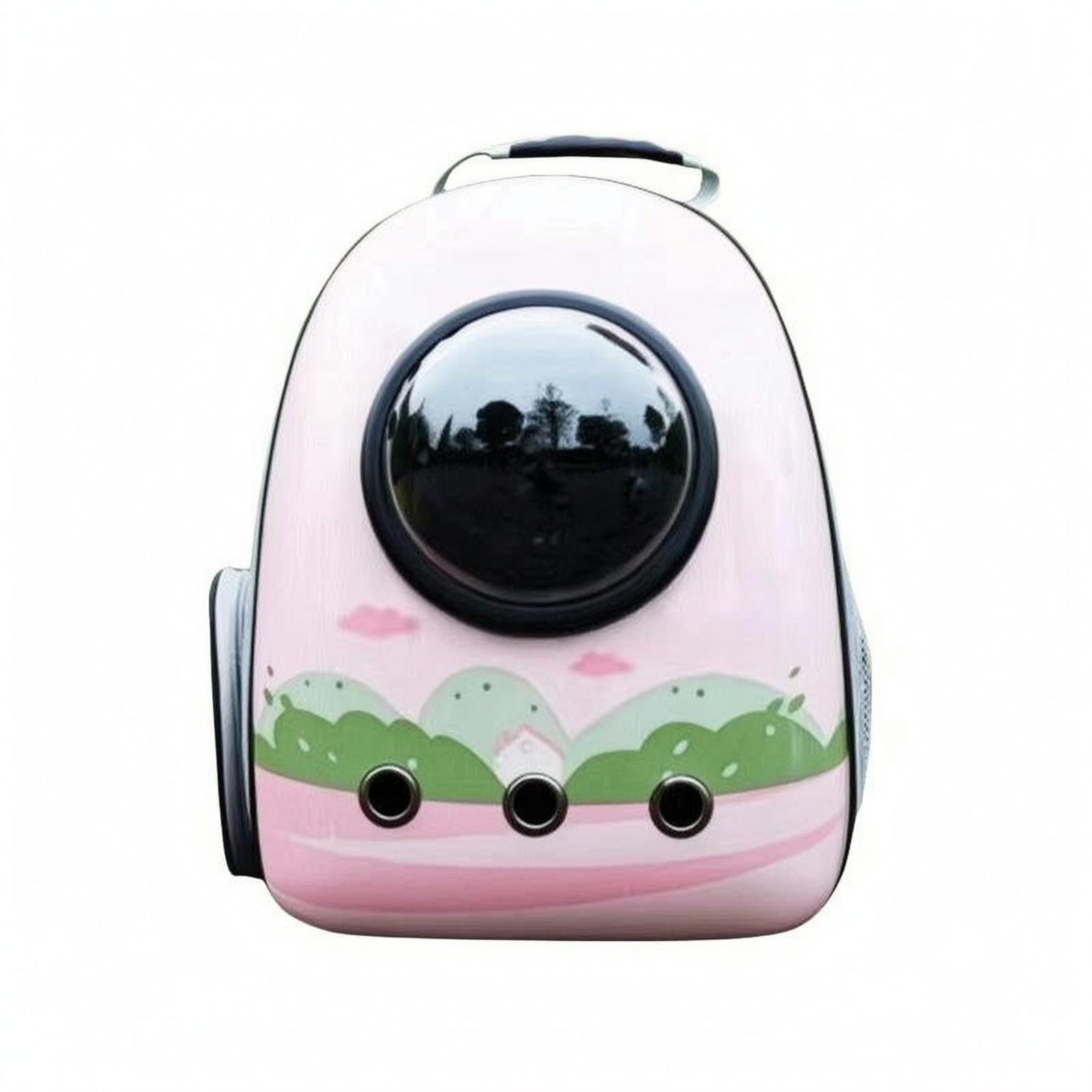 Bubble Window Pet Carrier Mesh Panel Astronaut Pet Backpack Ventilated