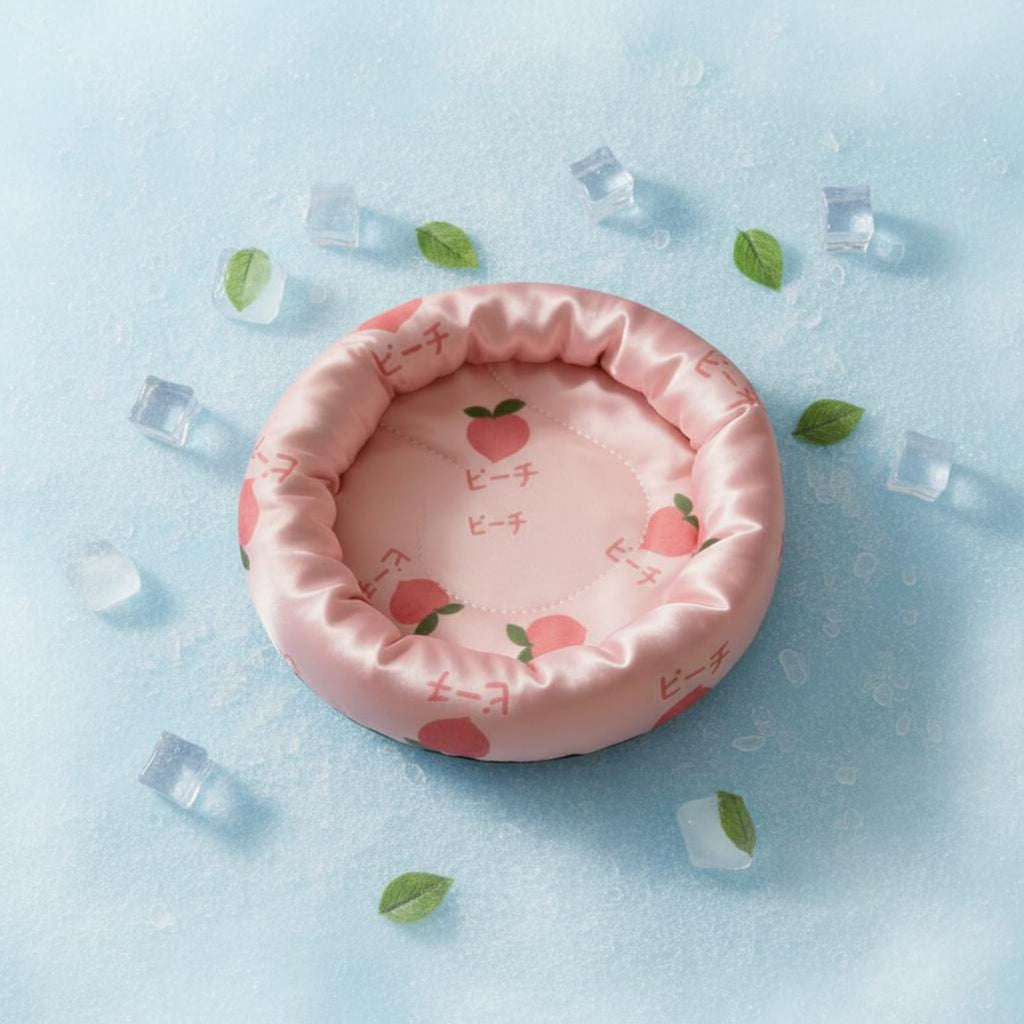 Hamster Cooling Bed Soft and Comfortable Round Guinea Pig Nest Washable