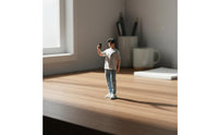 1:64 Scale Figure Realistic Detail 1:64 Scale Figurine Detailed Scene Diorama Person Figurine for Collectors, Hobbyists
