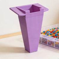 5 Pieces Bead Funnel Scoop Easy Pour Bead Filling Portable