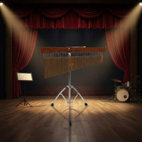 25 Tone Chime Bar Crisp Sound Bar Chimes Adjustable Stand for Children