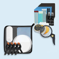 17 Pieces Card Maintenance Kit Easy to Use Card Polish Repair Kit Flatten Edges for Tabletop Games