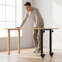 Furniture Leg Extender Universal Fit Metal Furniture Leg Riser Heavy Duty