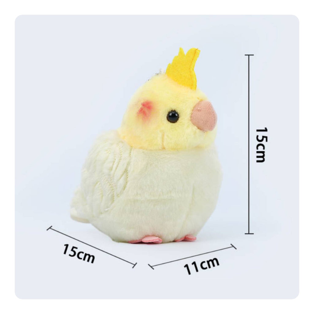 Parrot Stuffed Realistic Creature Design Stuffed Bird Doll PP Cotton Filled