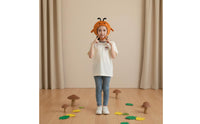 Head Hat Photo Prop Cartoon Headgear Soft Textile for Stage Performances