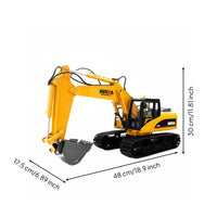 RC Digger Toy Lights and Sounds RC Digger Model Coding Mode for Sandbox
