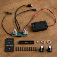 Violin Pickup with Headphone Output Sound Amplification Electric Violin Pickup Straightforward Tone Control for Practice