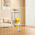Leakproof dog water bottle for cages