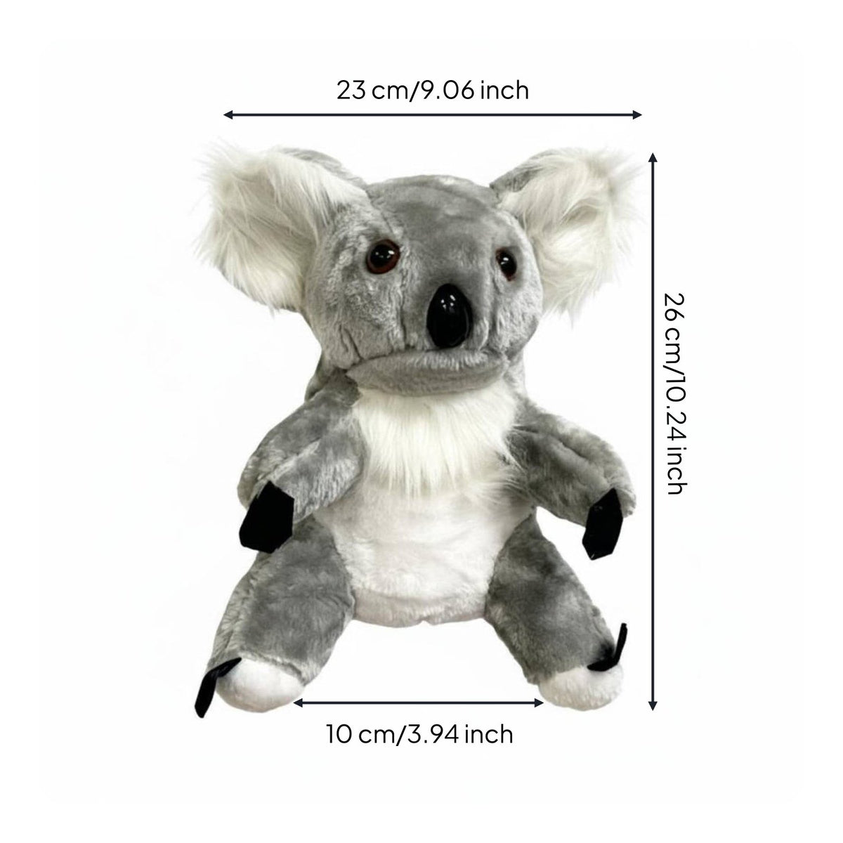 Koala Driver Cover Scratch-without Charge Protection Soft Fabric Creature Club