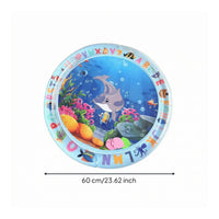 Water Play Mat Marine Animal Inflatable Water Mat Unrestricted