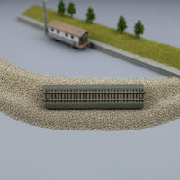 Straight Track Section 230 Mm Model Railway Textured