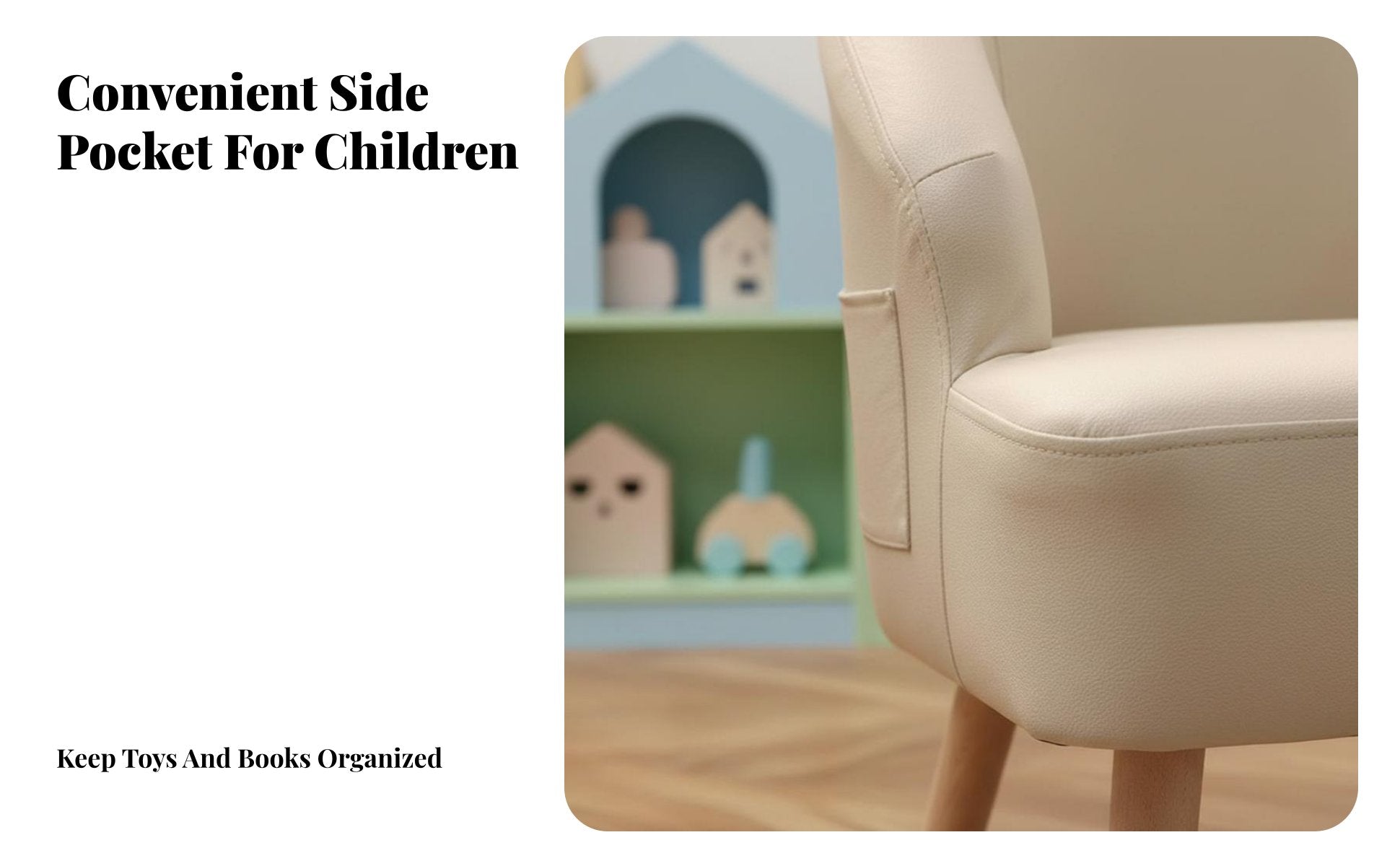 Upholstered child's Armchair Soft Textile Upholstery Upholstered kids' Club