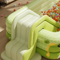 Inflatable Pool Slide Large Size Water Play Center Easy to Inflate for Garden