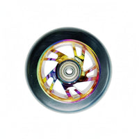 Aluminum Alloy Scooter Wheel Round Profile 100mm Scooter Wheel Long-Lasting