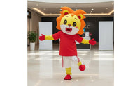Lion Character Costume Fuzzy Material Full Lion Outfit