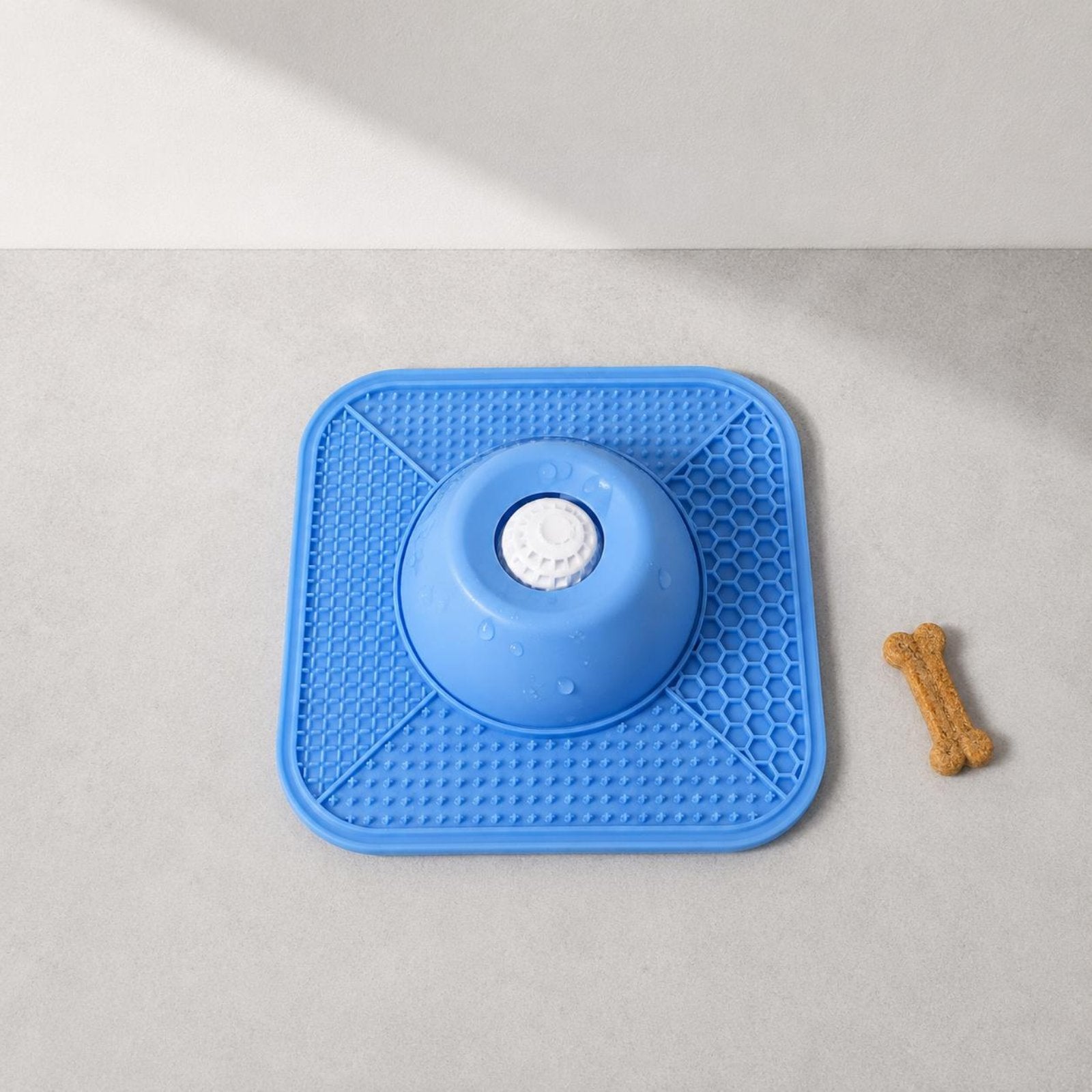 Square Slow Feeder Bowl Anti-Slip Slow Feeder Dog Bowl Dishwasher Safe
