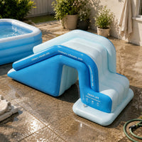 Inflatable Pool Slide Large Size Water Play Center Easy to Inflate for Garden