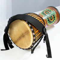 Djembe Strap Multifunction Standing Drum Strap Hook Design for Stage, Performers