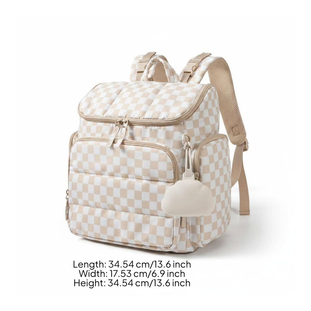 Diaper Backpack Insulated Diaper Bag Backpack Organized Compartments