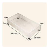 Under Sofa Storage Bin Lockable Wheels Drawer Design Storage Basket Mesh Design