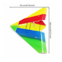 1 Meter Breadth Fixed-Wing Aircraft Drop-Resistant Electric Foam Plane Airplane Model Impact-Resistant Triangular Wing RC Plane