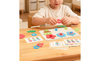 Educational Flower Matching Set Color Recognition Early Learning Toy Fine