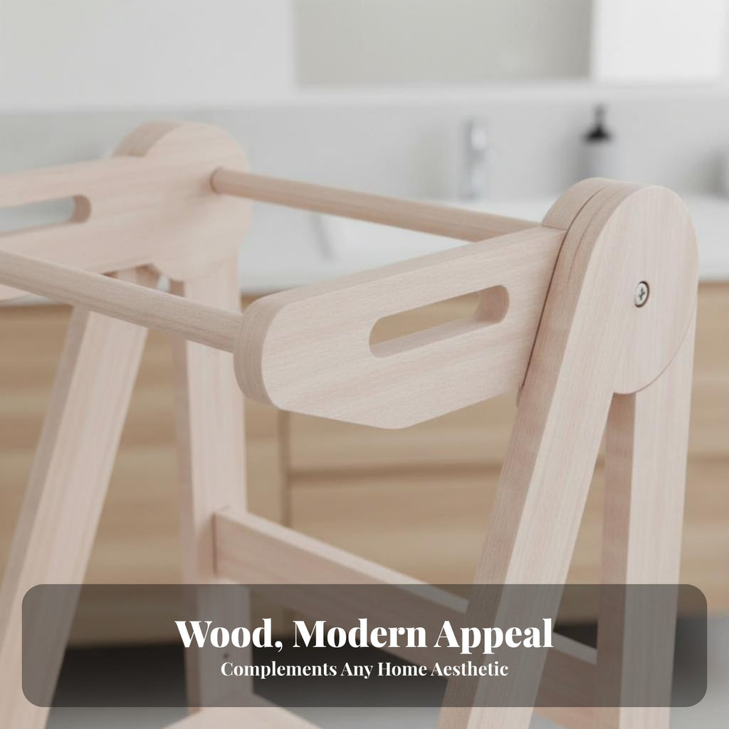 transformable Learning Stool Montessori Inspired for Bathroom, Playroom, Toddlers