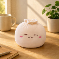 Bun Stuffed Toy Super Soft Dumpling Stuffed Toy Gift Idea for Office