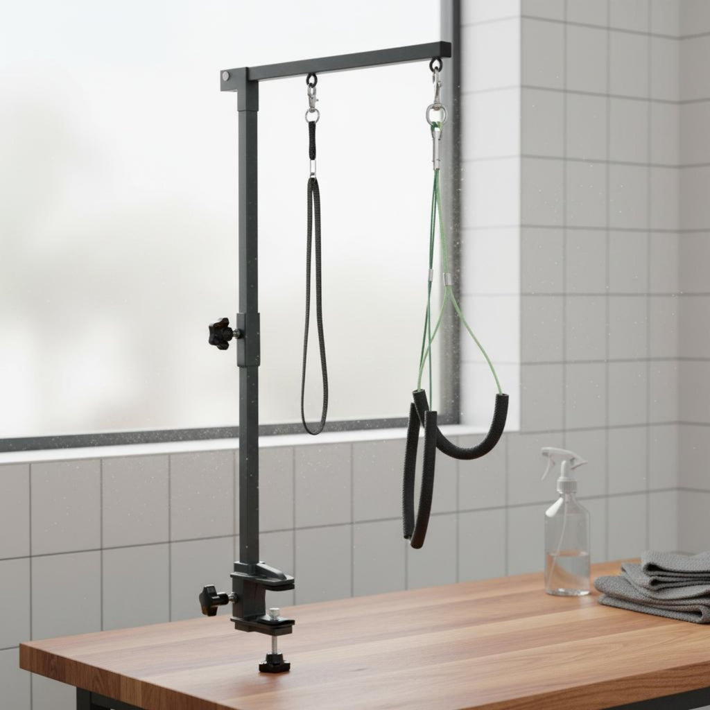 Pet Grooming Table Arm Long-Lasting Dog Grooming Arm Portable for Feline Owners