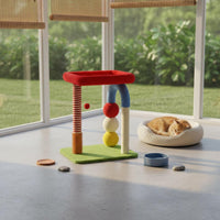 Soft Feline Tree Indoor Use Pet Furniture Space-Saving