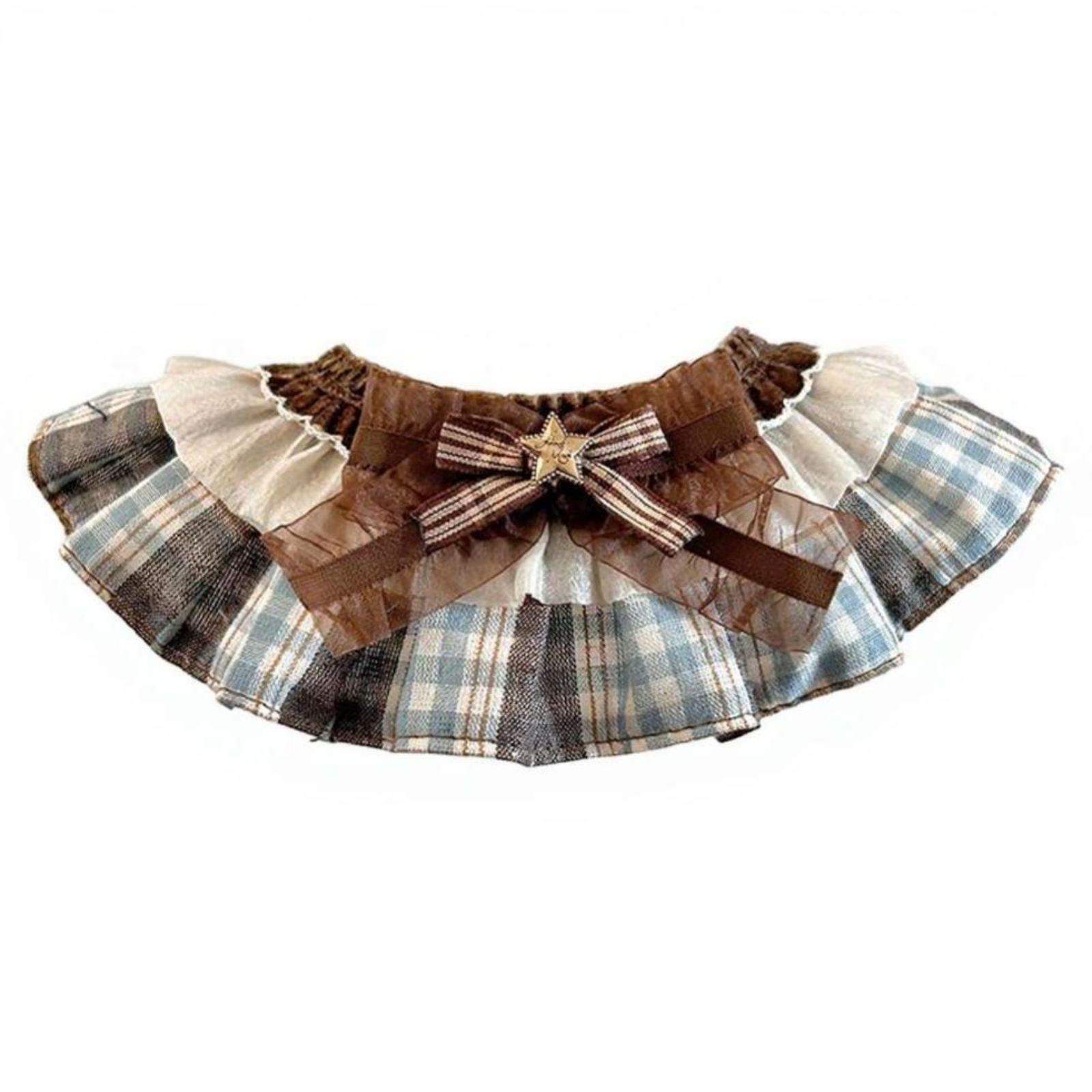 Pet Triangle Bib, Cute Ribbon Tie Adjustable for Small Pets