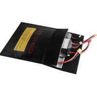 2 Pieces Explosionproof Battery Pouch Heat Resistant Fireproof Lipo Bag