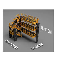 Sci-Fi-Fi Hangar Bridge Kit Modular Multi-Level Walkway Model Assembly Required
