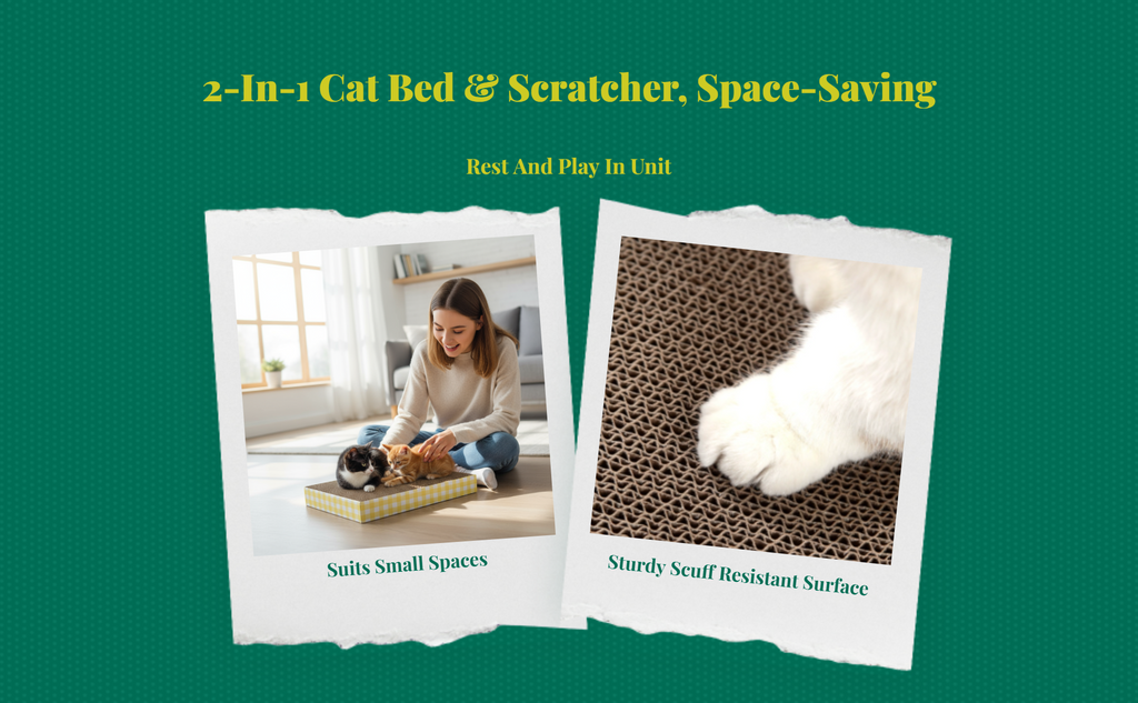 Cardboard Cat Scratcher Lounge