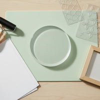 3 Pieces Gel Press Set Reusable Gelatine Printing Board Kit DIY Craft