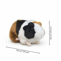 Realistic Guinea Pig Stuffed Animal Cute Guinea Pig Stuffed Toy Soft and Comfortable Realistic Animal Figurine
