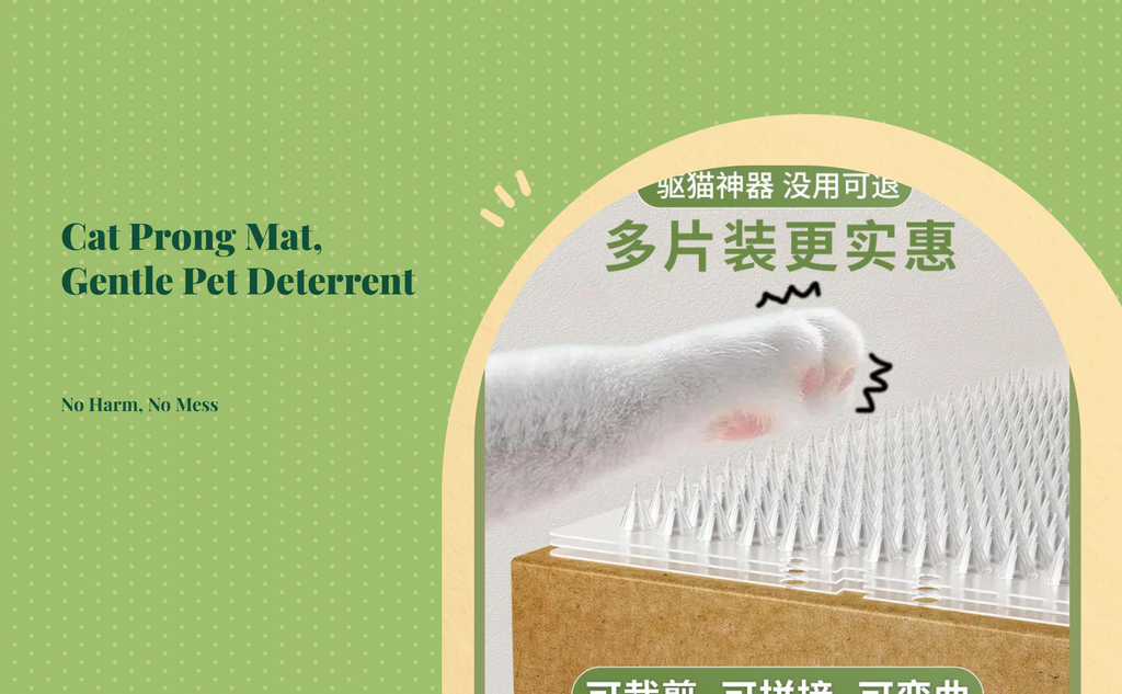 Cat Deterrent Prong Mat for Sofa, Bed & Couch Guard
