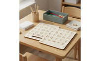 Wooden Alphabet Tracing Board Early Education Educational Toy for Preschool