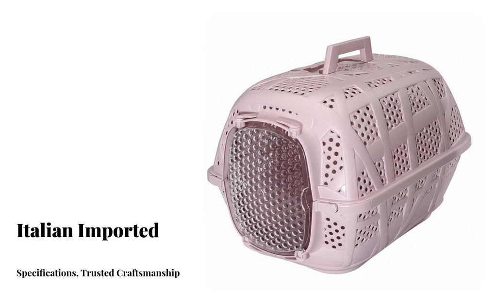 Travel Pet Crate Lightweight Ventilated Transport Box Sturdy for Cat Owners