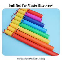 8 Pieces 8-Note Diatonic Sound Colorful Design Percussion Instrument