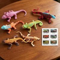 Realistic Reptile Figurine Decoration Reptile Model Toy PVC for Children