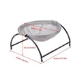 Breathable Mesh Feline Bed Removable Washable Cover Pet Sling Bed Year-Round Use