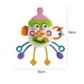 Bottle-Shaped Baby Sensory Toy Chewable for Infants