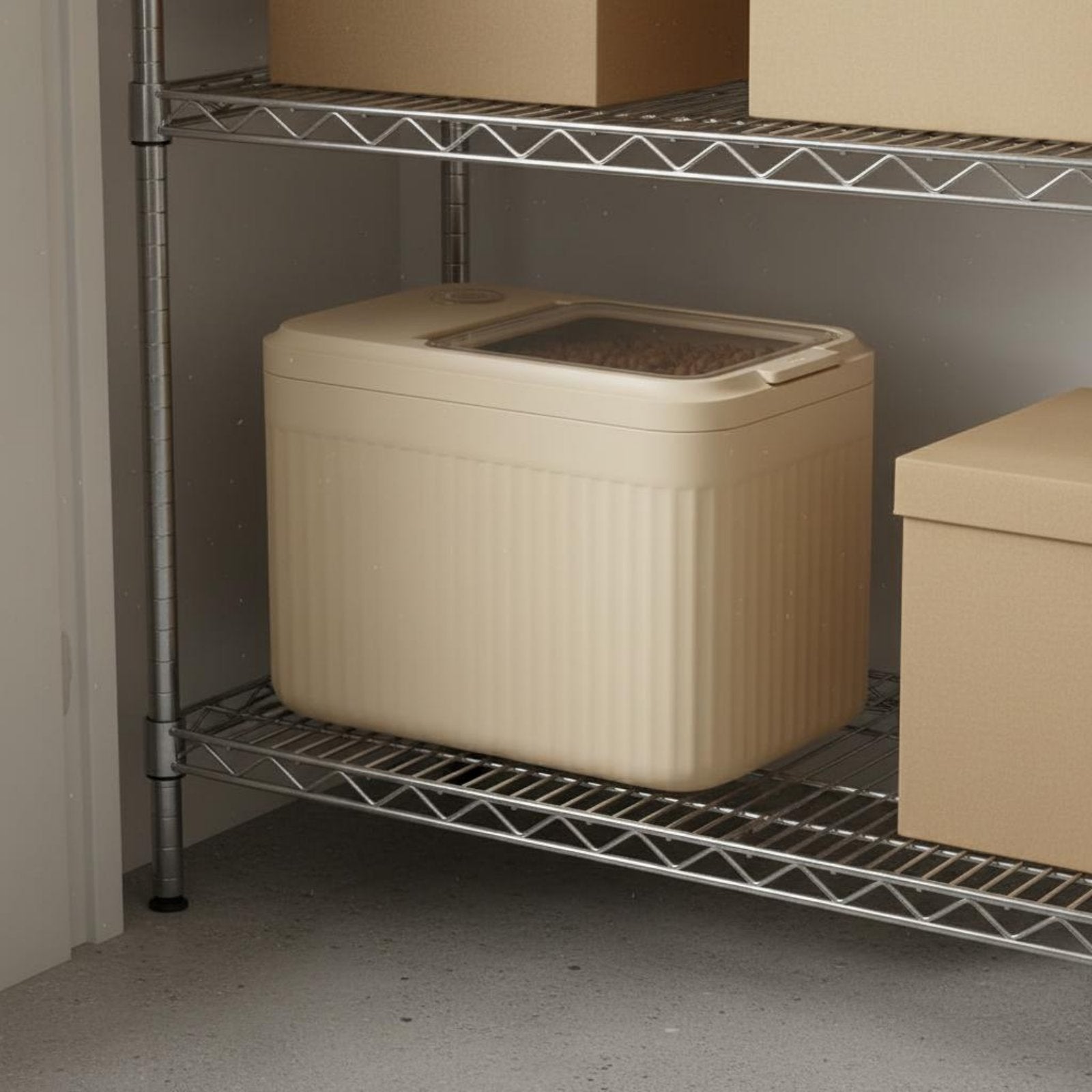 Feline Food Storage Container Large Capacity Airtight Dog Food Container Keep